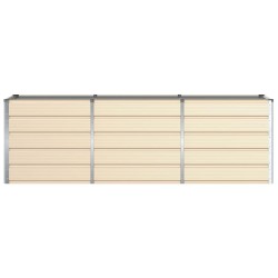 Jardinière Ivoire 240 x 80 x 75 cm Acier 512781512781
