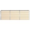 Jardinière Ivoire 240 x 80 x 75 cm Acier 512781512781