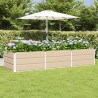 Jardinière Ivoire 240 x 80 x 45 cm Acier 512782512782