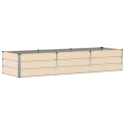 Jardinière Ivoire 240 x 80 x 45 cm Acier 512782512782