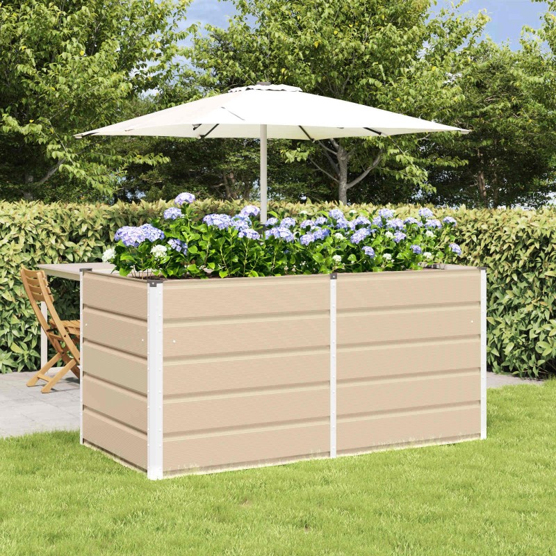 Jardinière Ivoire 160 x 80 x 75 cm Acier 512791512791
