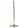 Sapin de Noël avec support Marron 120 cm Bois de teck solide 512811512811