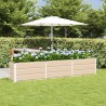Jardinière Ivoire 240 x 40 x 45 cm Acier 512812512812