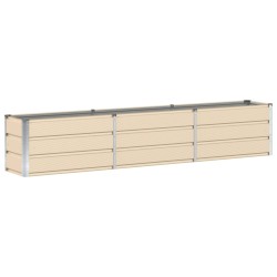 Jardinière Ivoire 240 x 40 x 45 cm Acier 512812512812