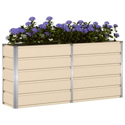 Jardinière Ivoire 160 x 40 x 75 cm Acier 512813512813