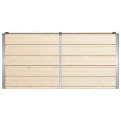 Jardinière Ivoire 160 x 40 x 75 cm Acier 512813512813