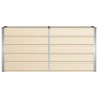 Jardinière Ivoire 160 x 40 x 75 cm Acier 512813512813
