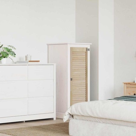 Porte de Cabinet Naturel 110 x 2,1 x 39,5 cm Bois de pin massif 512814512814