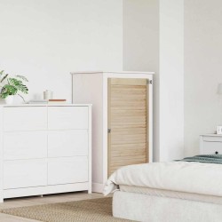 Porte de Cabinet Naturel 110 x 2,1 x 59,5 cm Bois de pin massif 512815512815