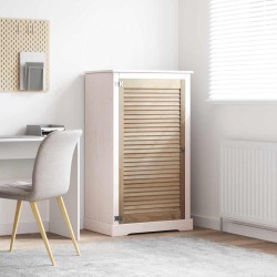 Porte de Cabinet Naturel 110 x 2,1 x 59,5 cm Bois de pin massif 512815512815