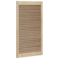 Porte de Cabinet Naturel 110 x 2,1 x 59,5 cm Bois de pin massif 512815512815