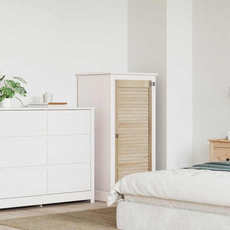 Porte de Cabinet Naturel 49,5 x 2,1 x 110 cm Bois de pin massif 512817512817