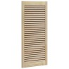 Porte de Cabinet Naturel 49,5 x 2,1 x 110 cm Bois de pin massif 512817512817