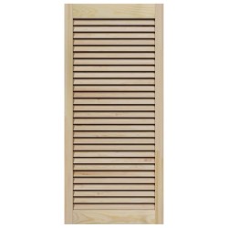 Porte de Cabinet Naturel 49,5 x 2,1 x 110 cm Bois de pin massif 512817512817