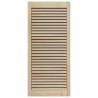 Porte de Cabinet Naturel 49,5 x 2,1 x 110 cm Bois de pin massif 512817512817