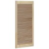 Porte de Cabinet Naturel 49,5 x 2,1 x 110 cm Bois de pin massif 512817512817