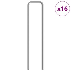 Cage pour lapins Argenté 400 x 100 x 210 cm Acier galvanisé 512823512823