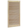Porte de Cabinet avec porte 2 pcs Naturel 110 x 2,1 x 59,5 cm 512824512824