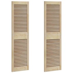 Porte de Cabinet avec porte 2 pcs Naturel 140,5 x 2,1 x 39,5 cm 512825512825