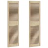 Porte de Cabinet avec porte 2 pcs Naturel 140,5 x 2,1 x 39,5 cm 512825512825