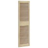 Porte de Cabinet avec porte 2 pcs Naturel 140,5 x 2,1 x 39,5 cm 512825512825