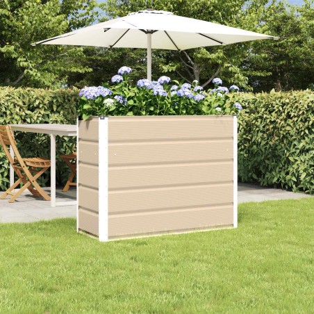 Jardinière Ivoire 100 x 40 x 75 cm Acier 512826512826