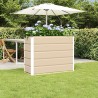 Jardinière Ivoire 100 x 40 x 75 cm Acier 512826512826