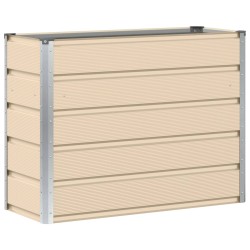 Jardinière Ivoire 100 x 40 x 75 cm Acier 512826512826