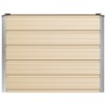 Jardinière Ivoire 100 x 40 x 75 cm Acier 512826512826