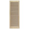 Porte de Cabinet avec porte 2 pcs Naturel 110 x 2,1 x 39,5 cm 512827512827