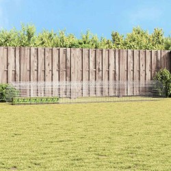 Cage pour lapins Argent 600 x 78 x 78 cm Acier galvanisé 512828512828