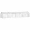 Cage pour lapins Argent 400 x 78 x 78 cm Acier galvanisé 512829512829