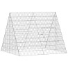 Cage pour lapins Argent 110 x 100 x 85 cm Acier galvanisé 512830512830