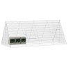Cage pour lapins Argent 215 x 100 x 85 cm Acier galvanisé 512831512831