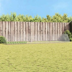 Cage pour lapins Argent 650 x 100 x 85 cm Acier galvanisé 512833512833