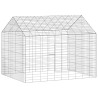 Cage pour lapins Argent 100 x 78 x 78 cm Acier galvanisé 512834512834