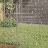 Cage pour lapins Argent 100 x 78 x 78 cm Acier galvanisé 512834512834