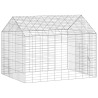 Cage pour lapins Argent 100 x 78 x 78 cm Acier galvanisé 512834512834