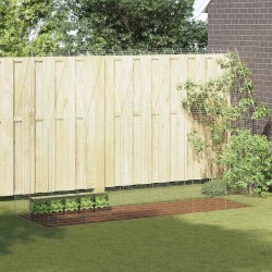 Cage pour lapins Argenté 300 x 100 x 210 cm Acier galvanisé 512836512836