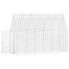 Cage pour lapins Argenté 300 x 100 x 210 cm Acier galvanisé 512836512836