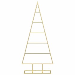 Arbre de Noël en métal Doré 90 cm Acier peint par poudre 512843512843