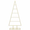Arbre de Noël en métal Doré 90 cm Acier peint par poudre 512843512843