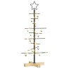 Arbre de Noël en métal Noir 89 cm Acier peint par poudre 512845512845