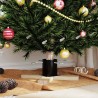 Pied de Sapin de Noël 1.73 Noir 50 x 50 x 16 cm Pin massif 512847512847