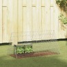 Cage pour lapins Argent 110 x 55 x 55 cm Acier galvanisé 512848512848