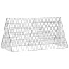 Cage pour lapins Argent 110 x 55 x 55 cm Acier galvanisé 512848512848