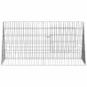 Cage pour lapins Argent 110 x 55 x 55 cm Acier galvanisé 512848512848