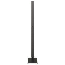 Arbre de Noël en métal avec support Noir 125,5 cm Acier 512853512853