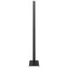 Arbre de Noël en métal avec support Noir 125,5 cm Acier 512853512853