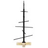 Arbre de Noël en métal Noir 59,5 cm Acier peint par poudre 512856512856